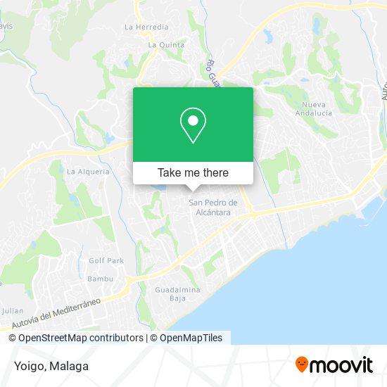 Yoigo map