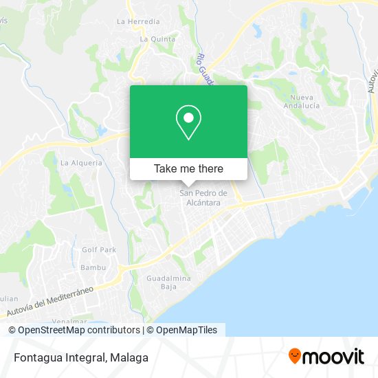 Fontagua Integral map