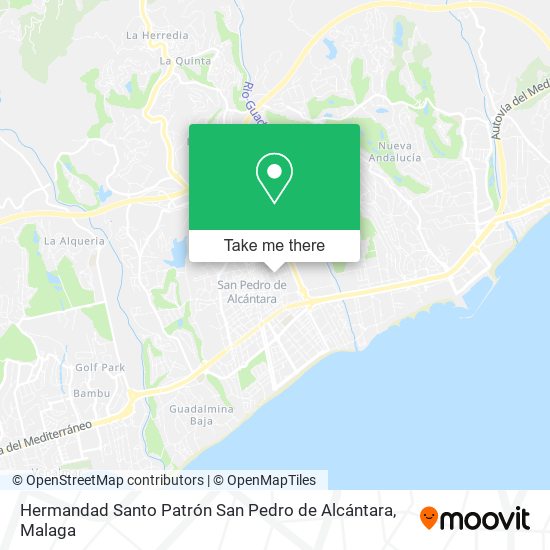 Hermandad Santo Patrón San Pedro de Alcántara map