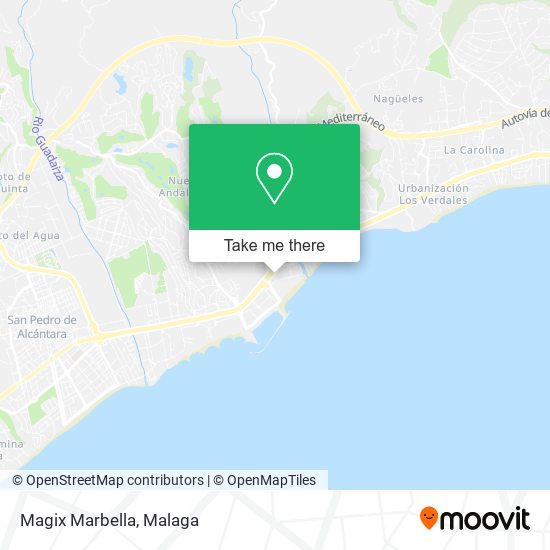 Magix Marbella map