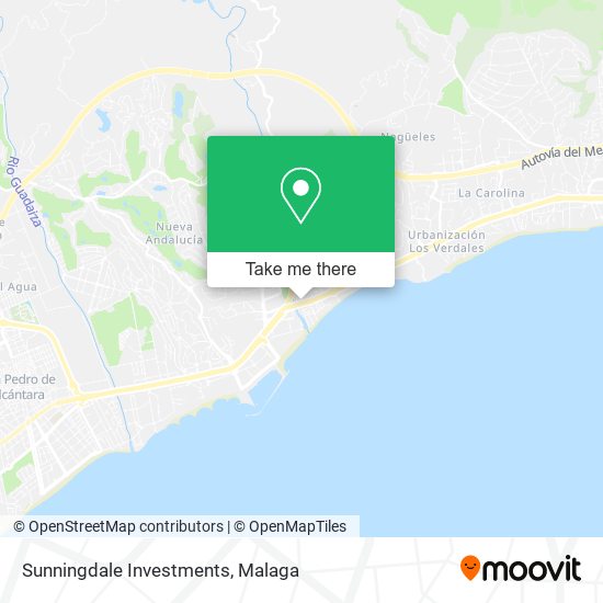Sunningdale Investments map