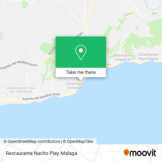 Restaurante Nacho Play map