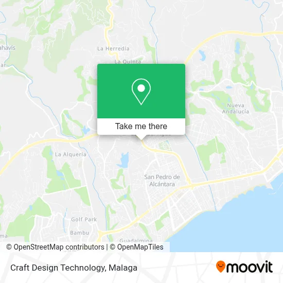 Craft Design Technology map