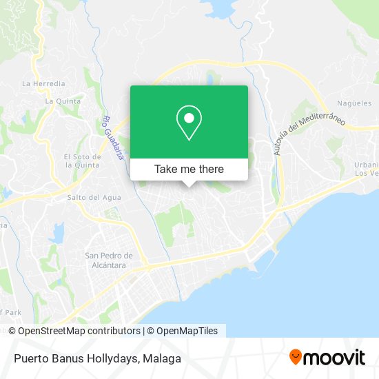 Puerto Banus Hollydays map