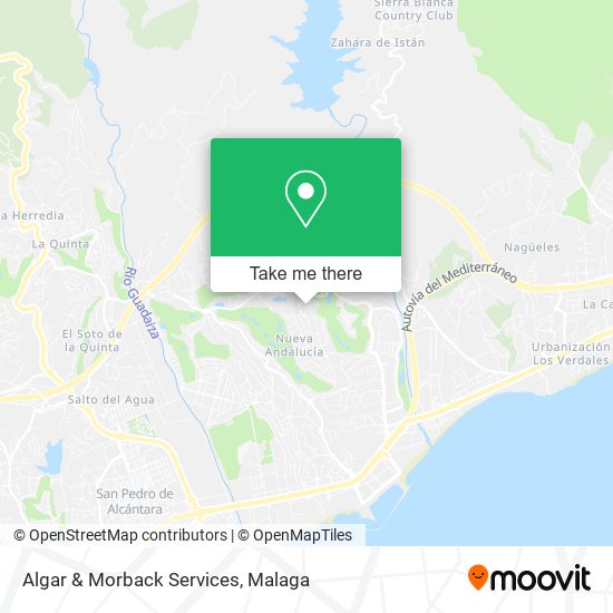 mapa Algar & Morback Services