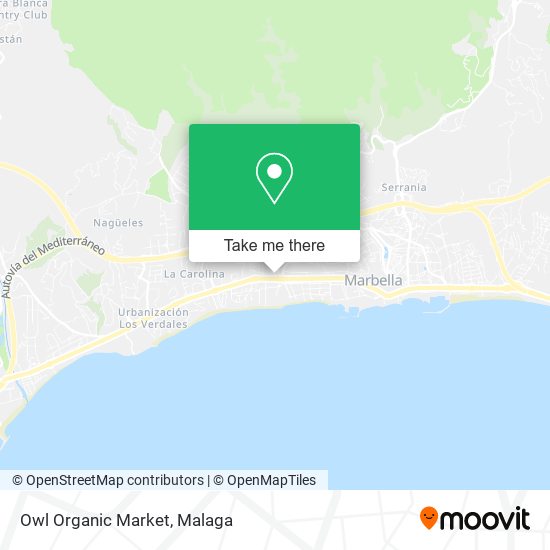 Owl Organic Market map