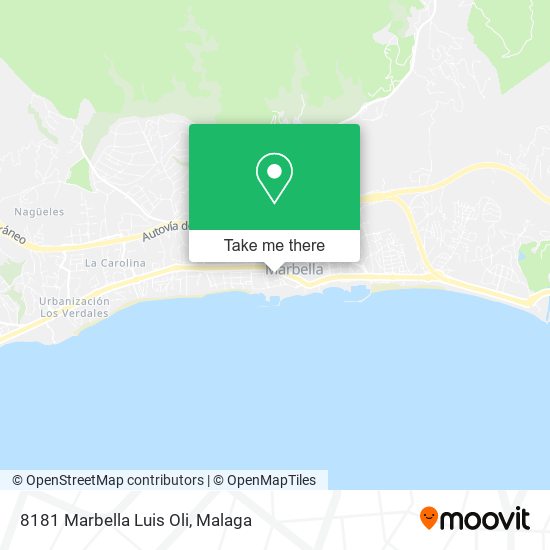 8181 Marbella Luis Oli map