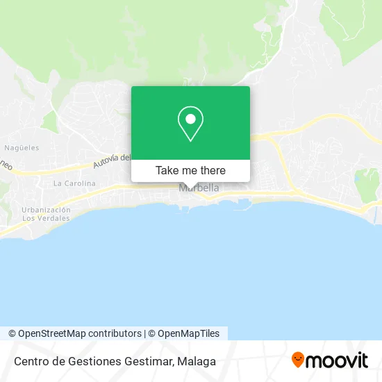 Centro de Gestiones Gestimar map