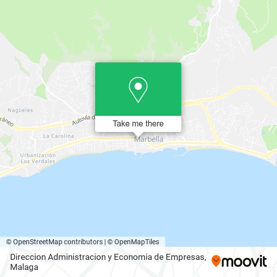 Direccion Administracion y Economia de Empresas map