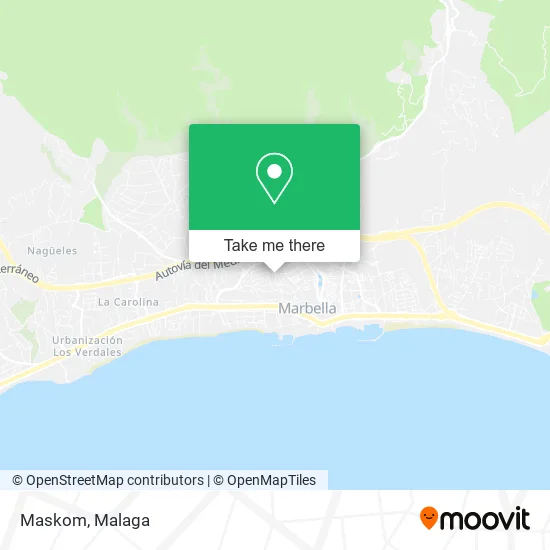 Maskom map