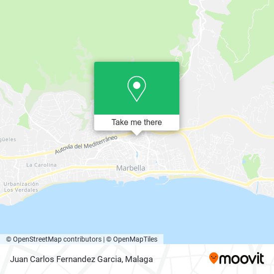 Juan Carlos Fernandez Garcia map