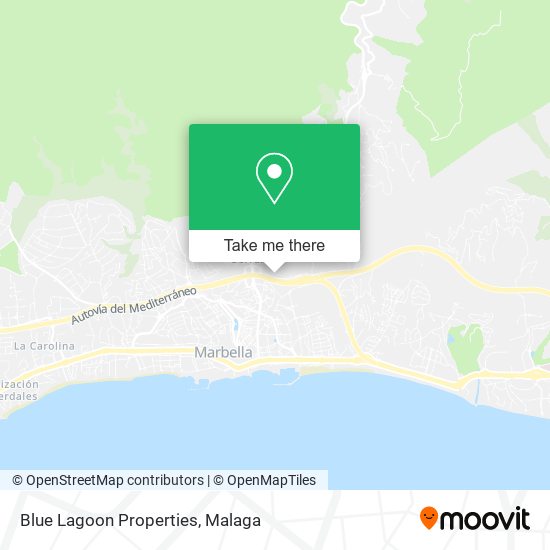 Blue Lagoon Properties map