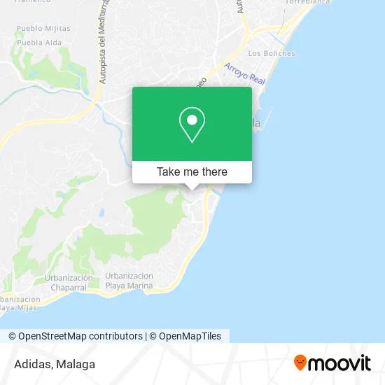 Adidas map