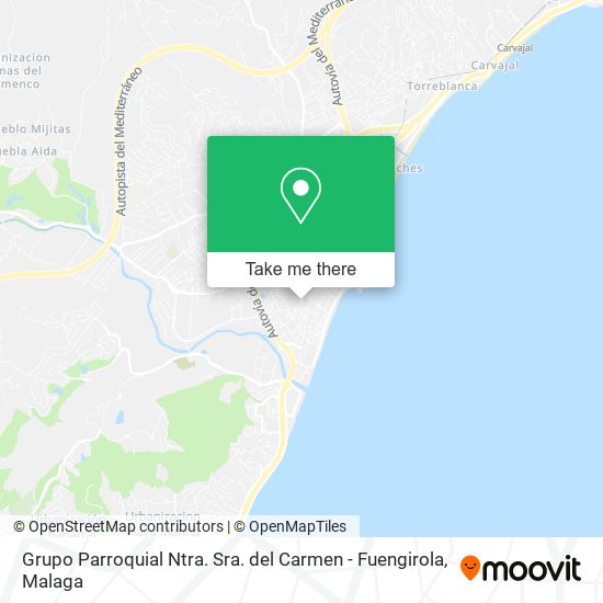 Grupo Parroquial Ntra. Sra. del Carmen - Fuengirola map