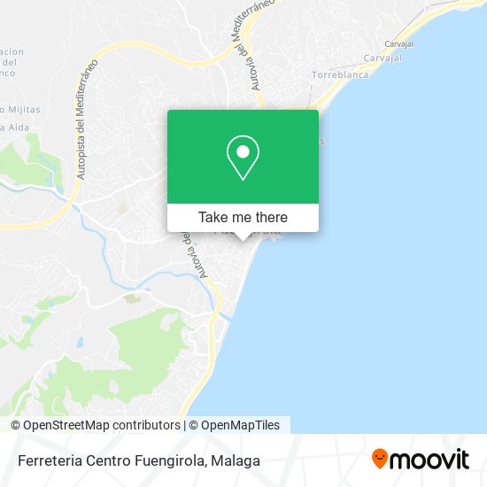 Ferreteria Centro Fuengirola map