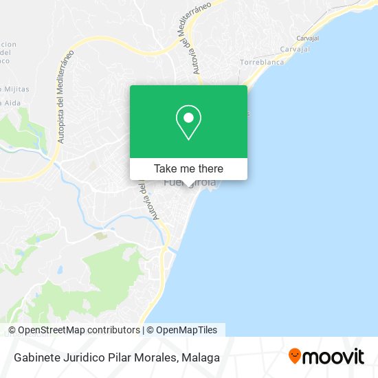 Gabinete Juridico Pilar Morales map