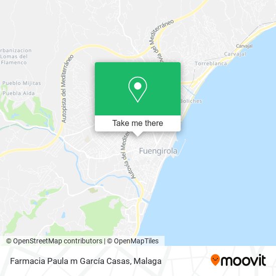 Farmacia Paula m García Casas map