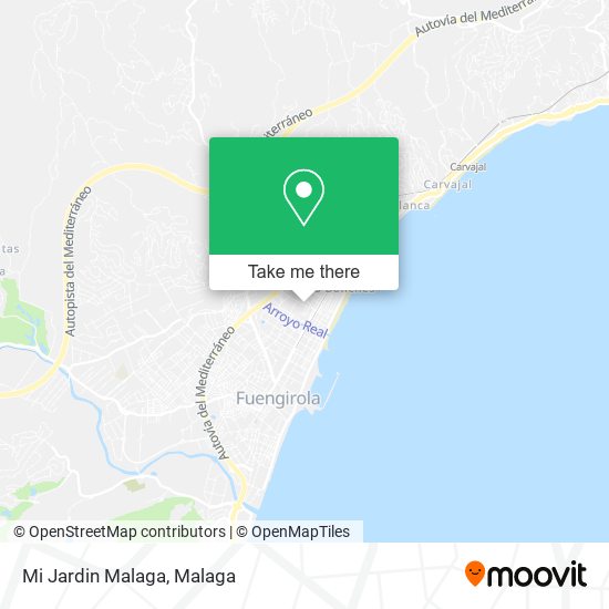 Mi Jardin Malaga map