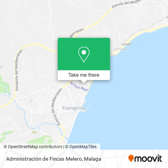 Administración de Fincas Melero map