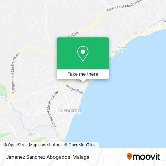 Jimenez Sanchez Abogados map