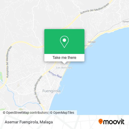 mapa Asemar Fuengirola