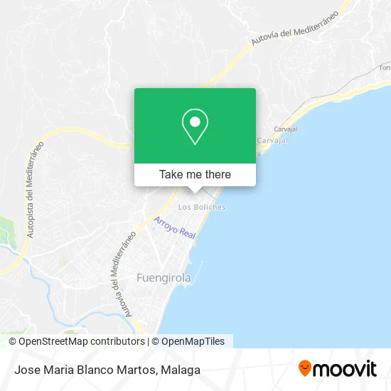 Jose Maria Blanco Martos map