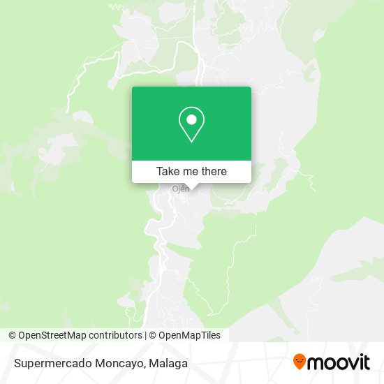 mapa Supermercado Moncayo