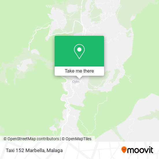 Taxi 152 Marbella map