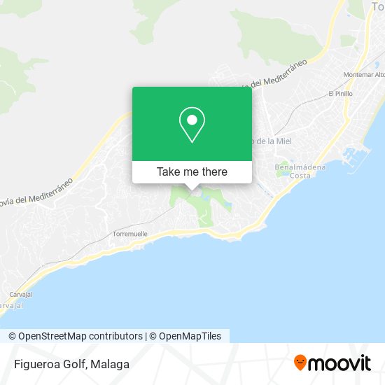 Figueroa Golf map