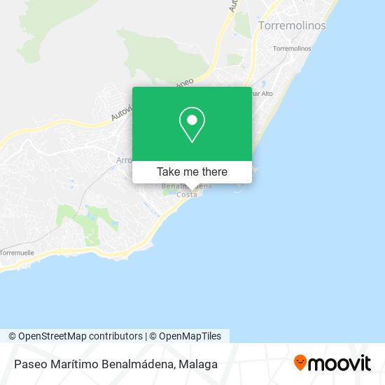 Paseo Marítimo Benalmádena map