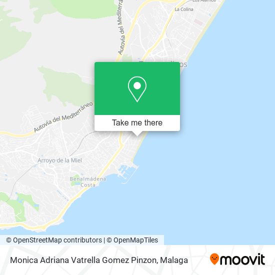 Monica Adriana Vatrella Gomez Pinzon map