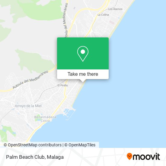 Palm Beach Club map