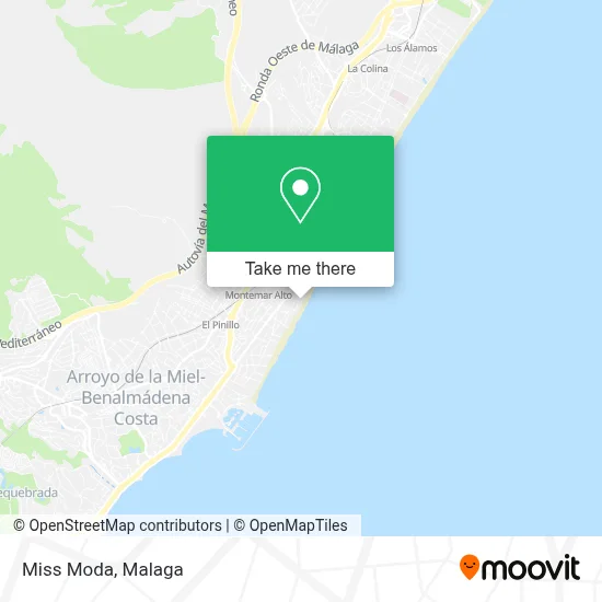 Miss Moda map
