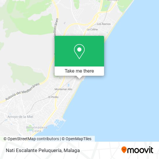 Nati Escalante Peluquería map