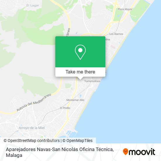 Aparejadores Navas-San Nicolás Oficina Técnica map