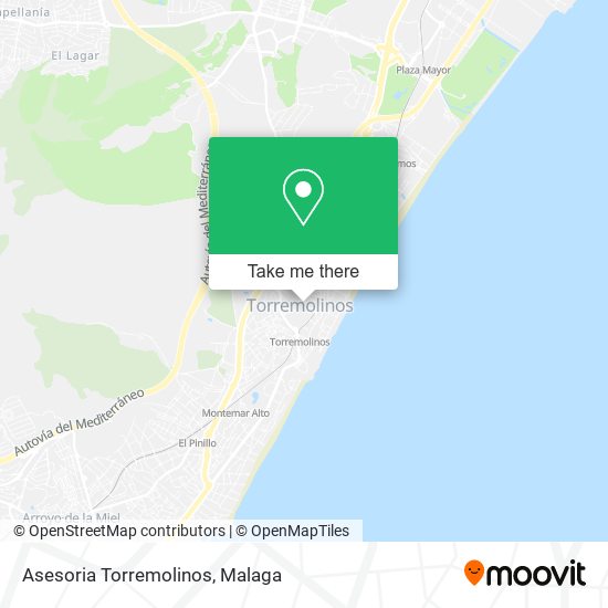 Asesoria Torremolinos map