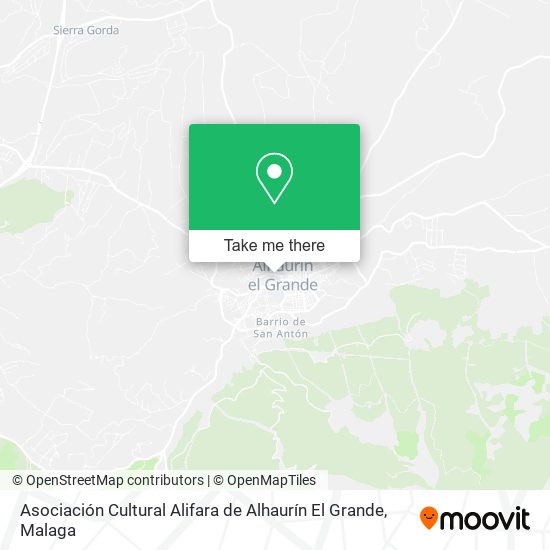 Asociación Cultural Alifara de Alhaurín El Grande map