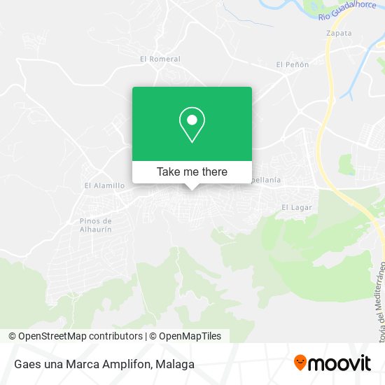 Gaes una Marca Amplifon map