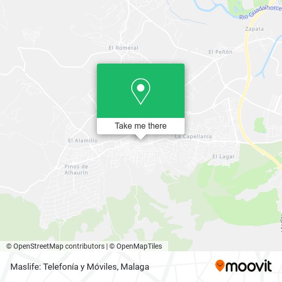 Maslife: Telefonía y Móviles map