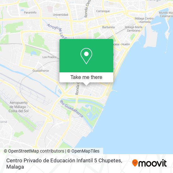 Centro Privado de Educación Infantil 5 Chupetes map