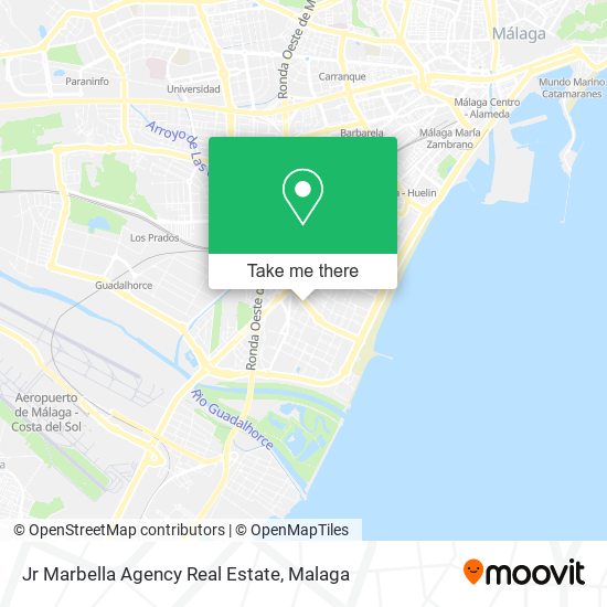 Jr Marbella Agency Real Estate map