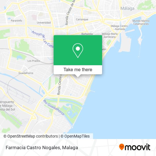 Farmacia Castro Nogales map