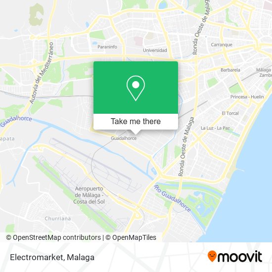 Electromarket map