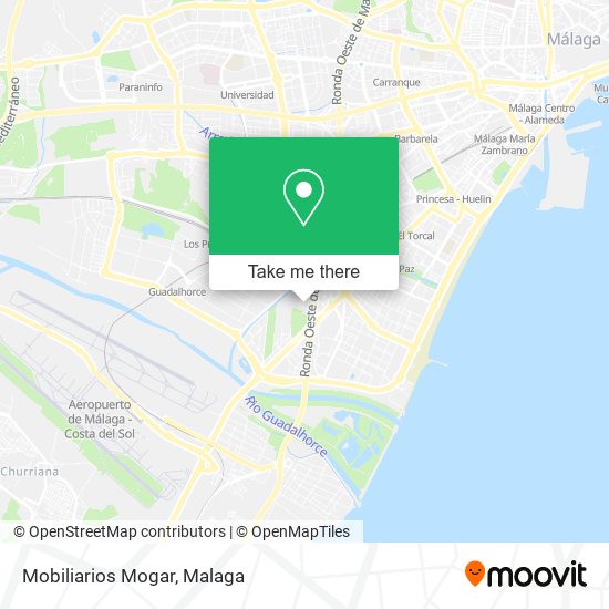 Mobiliarios Mogar map