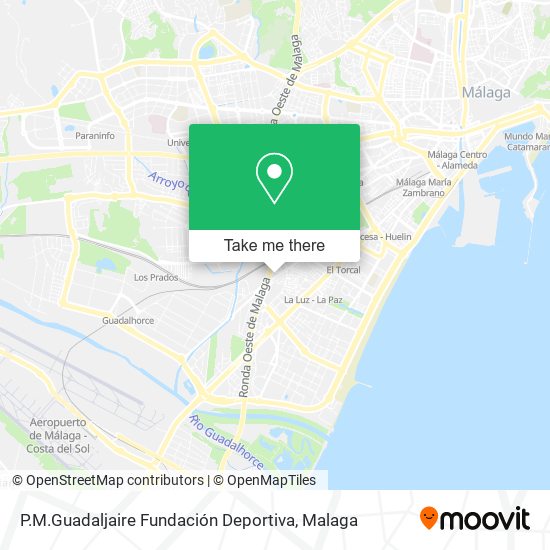 P.M.Guadaljaire Fundación Deportiva map