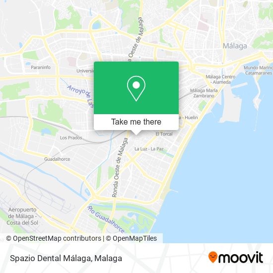Spazio Dental Málaga map