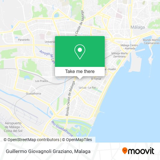 Guillermo Giovagnoli Graziano map