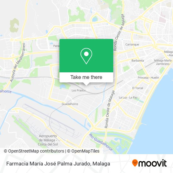Farmacia María José Palma Jurado map