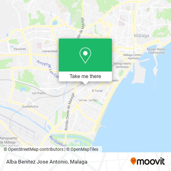 Alba Benitez Jose Antonio map