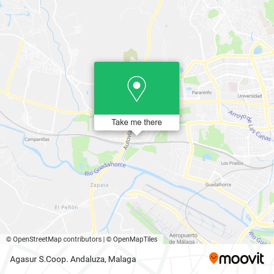 Agasur S.Coop. Andaluza map
